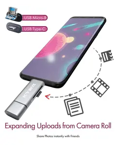 ICY BOX IB-CR200-C, MicroSD (TransFlash), SD, juoda, 480 Mbps, aliuminis, plastikas, 128 GB, USB 2.0