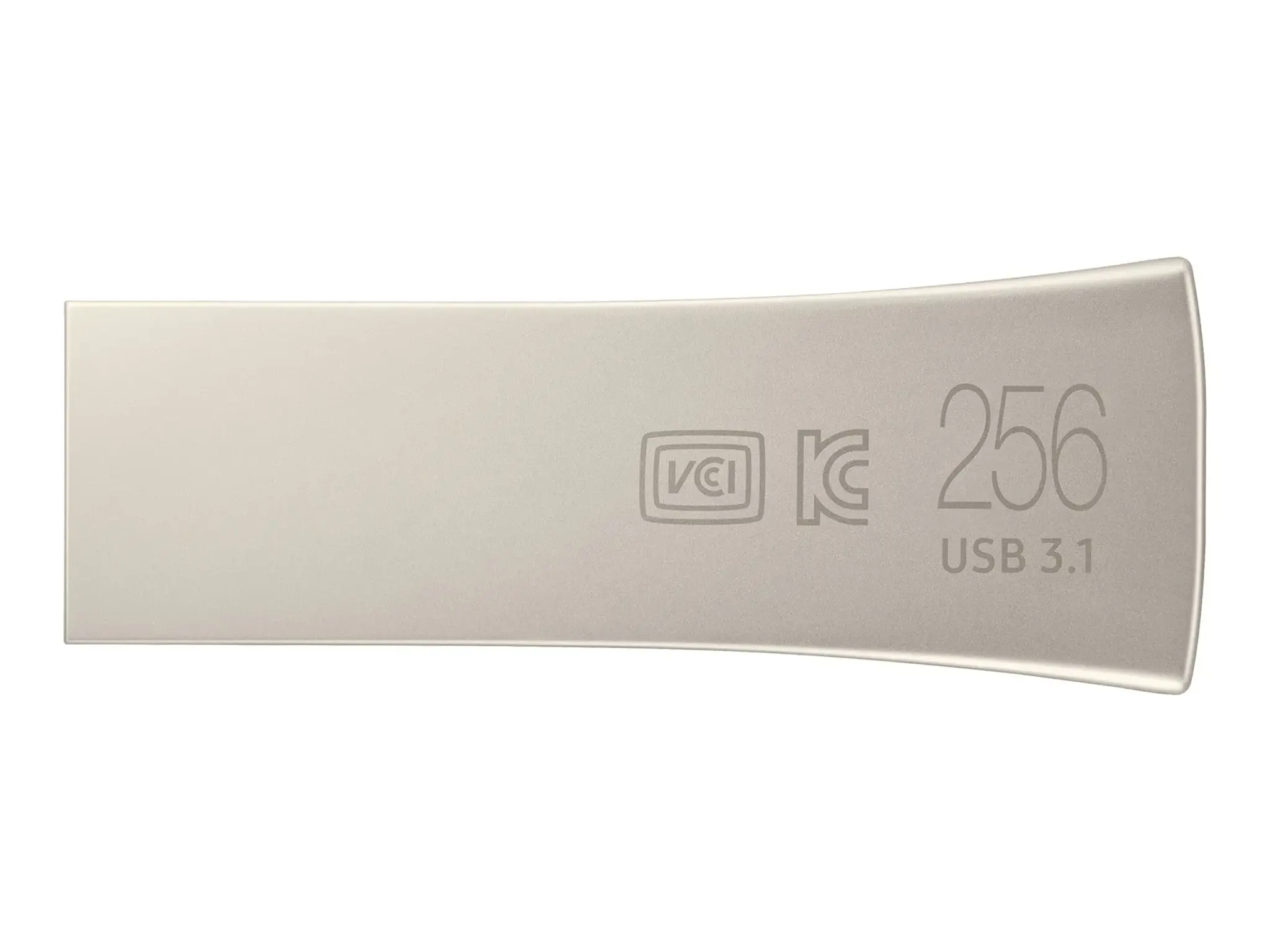 "Samsung" MUF-256BE, 256 GB, A tipo USB, 3.2 Gen 1 (3.1 Gen 1), 300 MB/s, be dangtelio, sidabrinės spalvos