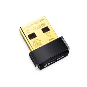 TP-LINK N150 WLAN Nano USB adapteris 802.11b/g/n USB 2.0 prievadas Programinė įranga-WPS