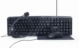 GEMBIRD KBS 4in1 biuro rinkinys JAV maketas
