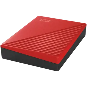 Išorinis kietasis diskas WD My Passport (4 TB, USB 3.2) Raudonas