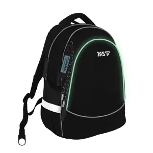 Kuprinė YES S-116M Just Black, 40 x 30 x 15 cm