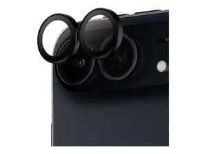 PanzerGlass Hoops | Camera Lens | Apple | iPhone Duo | Metal/Silicone | Black