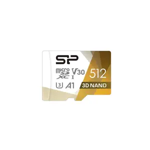 "Silicon Power" SP512GBSTXDU3V20AB, 512 GB, "MicroSDXC", 10 klasė, UHS-I, 100 MB/s, 80 MB/s