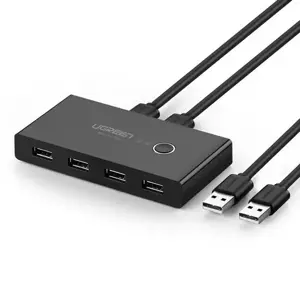 Ugreen 30767, USB 2.0, USB 2.0, Black, 1.5 m, USB, 5 V