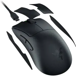"Razer DeathAdder V3 Pro" žaidimų pelė, optinė, 30000 DPI, juoda