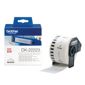 Brother DK-22223, baltas, DK, 50 mm x 30,48 m, 1 vnt.