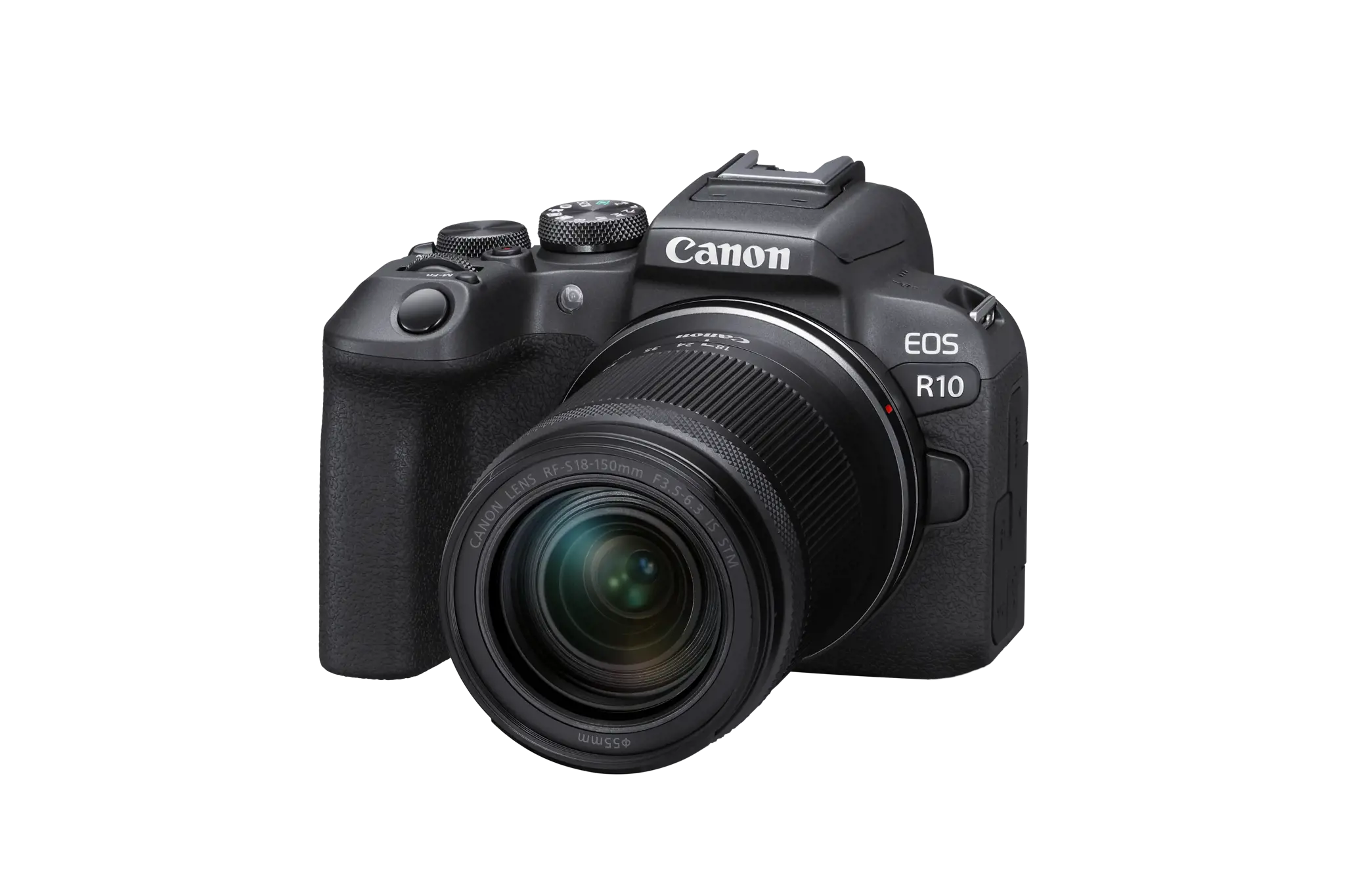 "Canon EOS R10 + RF-S 18-150mm IS STM, 24,2 MP, 6000 x 4000 taškų, CMOS, 4K Ultra HD, jutiklinis ekranas, juoda