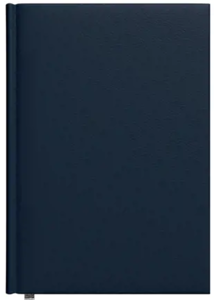 Kalendorius JUNIOR 2026, A6, PVC, tamsiai mėlyna