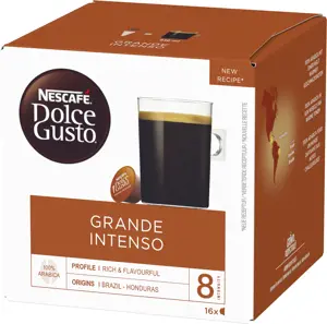 NESCAFE DOLCE GUSTO Grande Intenso, 16 kapsulių 132,8g