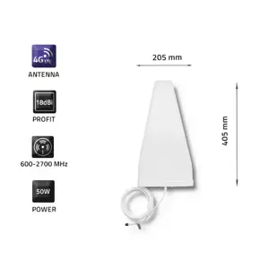 QOLTEC 57021 4G LTE 18 dBi lauko antena