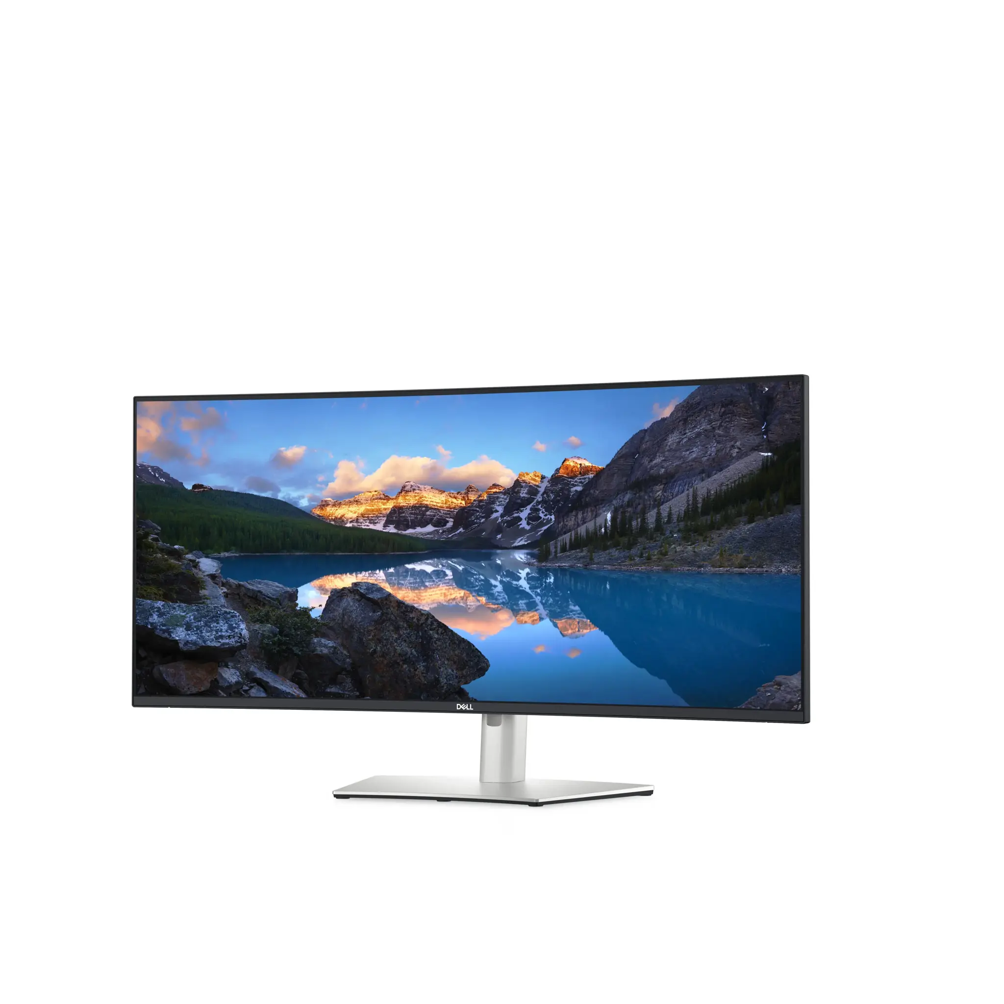 DELL UltraSharp U3824DW, 96,5 cm (38 colių), 3840 x 1600 taškų, Wide Quad HD+, LCD, 8 ms, juoda, sidabrinė