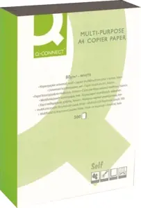 A4 Biuro popierius Q-Connect MULTI-PURPOSE COPIER PAPER, 80 g/m², 500 psl.
