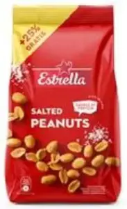Žemės riešutai ESTRELLA kepinti su druska, 500 g