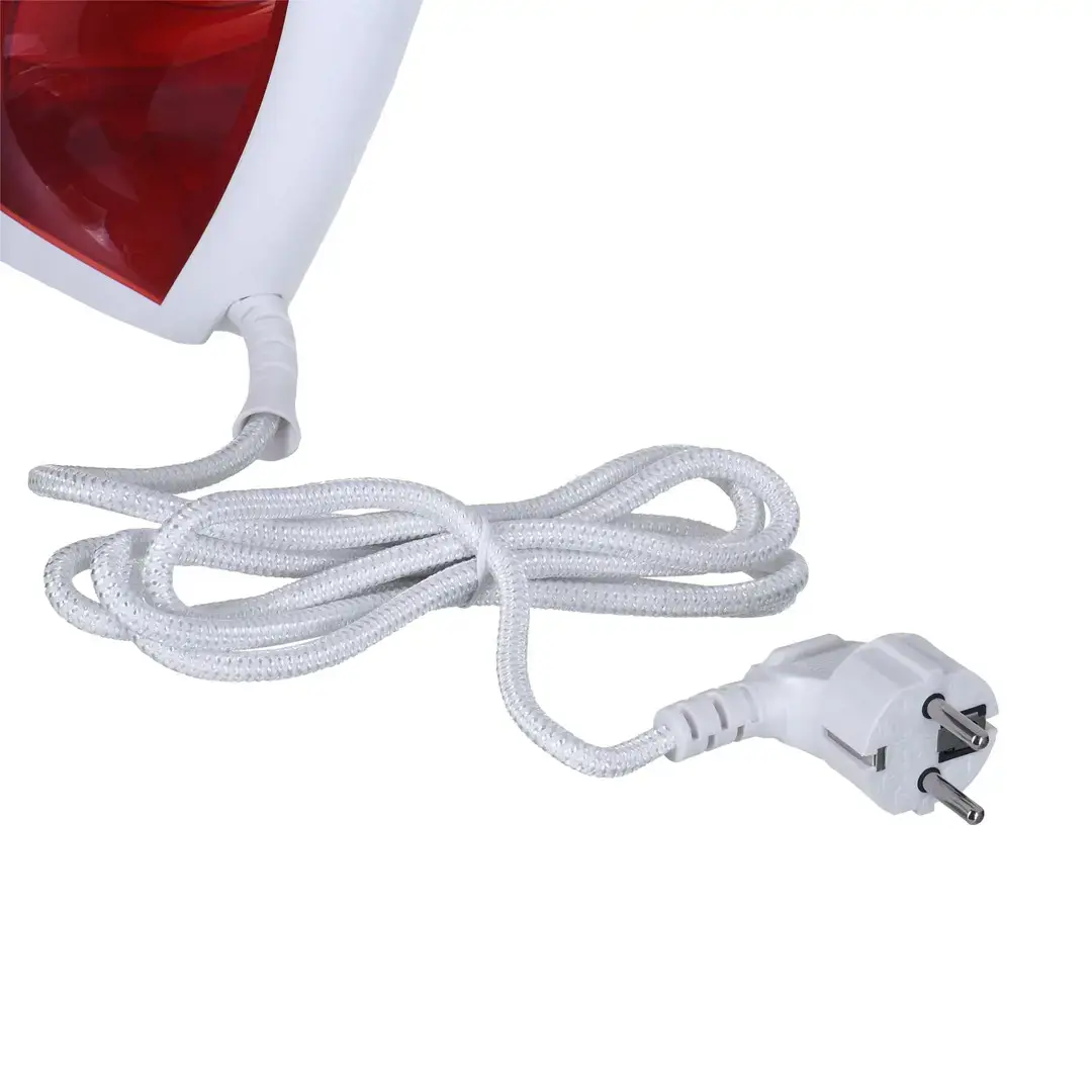 "Philips EasySpeed" GC1742/40, sausas ir garų lygintuvas, neprideganti padėklo plokštė, 1,9 m, 90 g/min, raudona, balta, 25 g/min