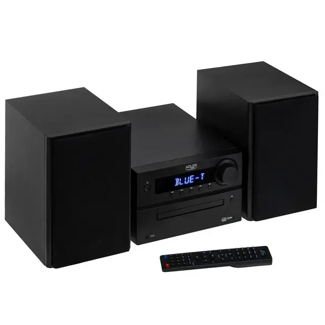 Adler AD 1917 HI-FI Tower Bluetooth/ CD/ USB/ FM Radio Black