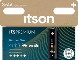 itson itsPREMIUM baterija šarminė LR6IPR/8HH
