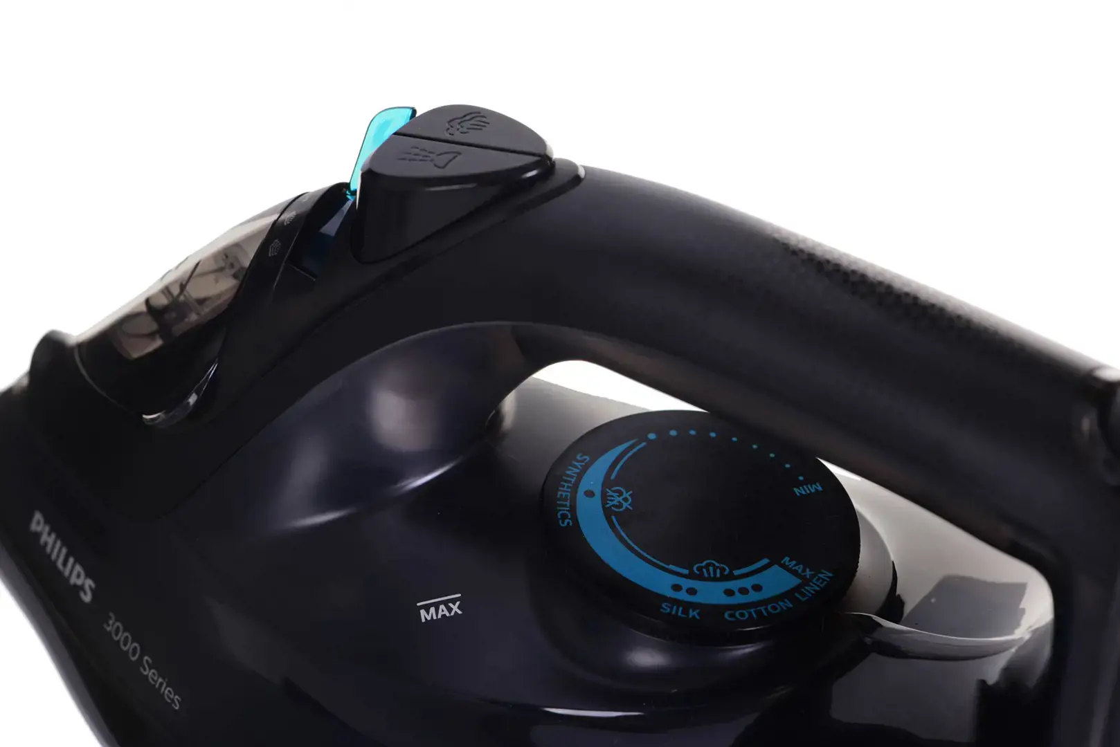 Philips 3000 series DST3041/80, Steam iron, Ceramic soleplate, 1.9 m, 200 g/min, Black, 40 g/min