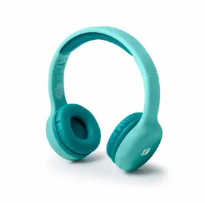 "Muse Bluetooth" stereofoninės ausinės vaikams M-215BTB. Belaidės, per ausis, belaidės, mėlynos