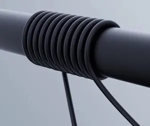 AUKEY CB-SCC101 USB-C Type-C Power Delivery PD 100W 5A 1m Silikono juoda