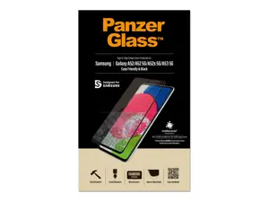 PanzerGlass ™ Samsung Galaxy A52 | A52 5G | A52s 5G | A52s 5G | A53 5G | Ekrano apsauga Stiklas, Skaidri ekrano apsauga, Samsung, Samsung, Samsung - Galaxy A52, Samsung - Galaxy A52 5G, atsparus įbrėžimams, atsparus smūgiams, antibakterinis, skaidrus, 1 vnt.