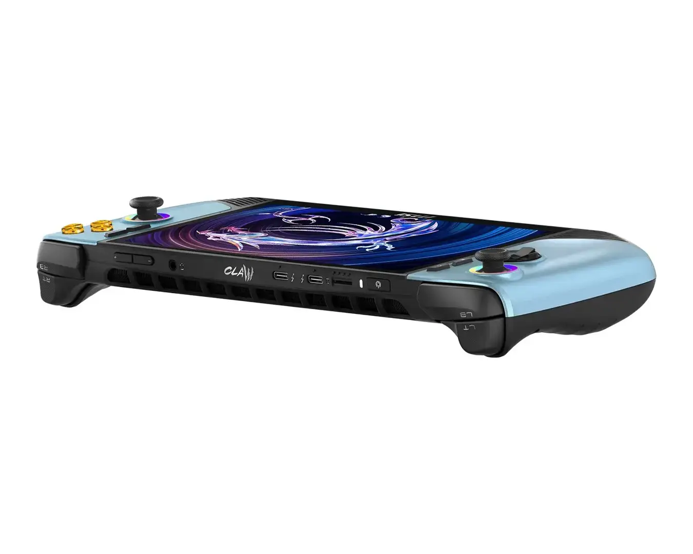 MSI Claw 8 AI+ A2VM-254PL portable gaming console 20.3 cm (8") 1 TB touchscreen Wi-Fi Glacier Blue Edition