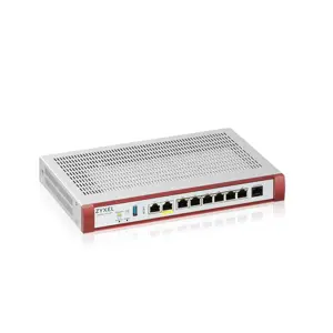 Zyxel USG Flex 100HP, 3 Gbit/s, 750 Mbit/s, 1500 Mbit/s, 550382.5753 h, IKEv2, IPSec, SSL, Wired