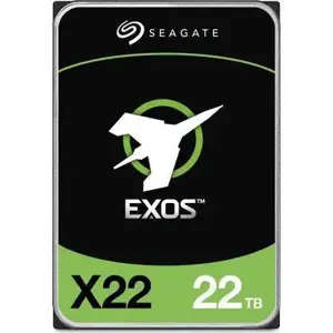 HDD SEAGATE Exos X22 22TB SATA 512 MB 7200 rpm Discs/Heads 10/20 ST22000NM002E