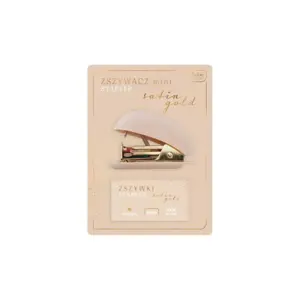 Segiklis Satin Gold Interdruk Mini + sąsagėlės