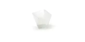 Vienkartinis indelis CHARME, skaidrus, PS, 180 ml, 7,2 x 7,2 x H 7,6 cm, 40 vnt