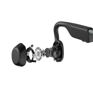 SHOKZ OpenMove, Belaidės, Sportinės, 20 - 20000 Hz, 29 g, Ausinės, Pilka