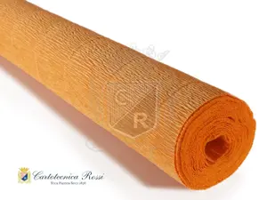 Krepinis popierius 180g.Nr.610 Pumpkin Orange