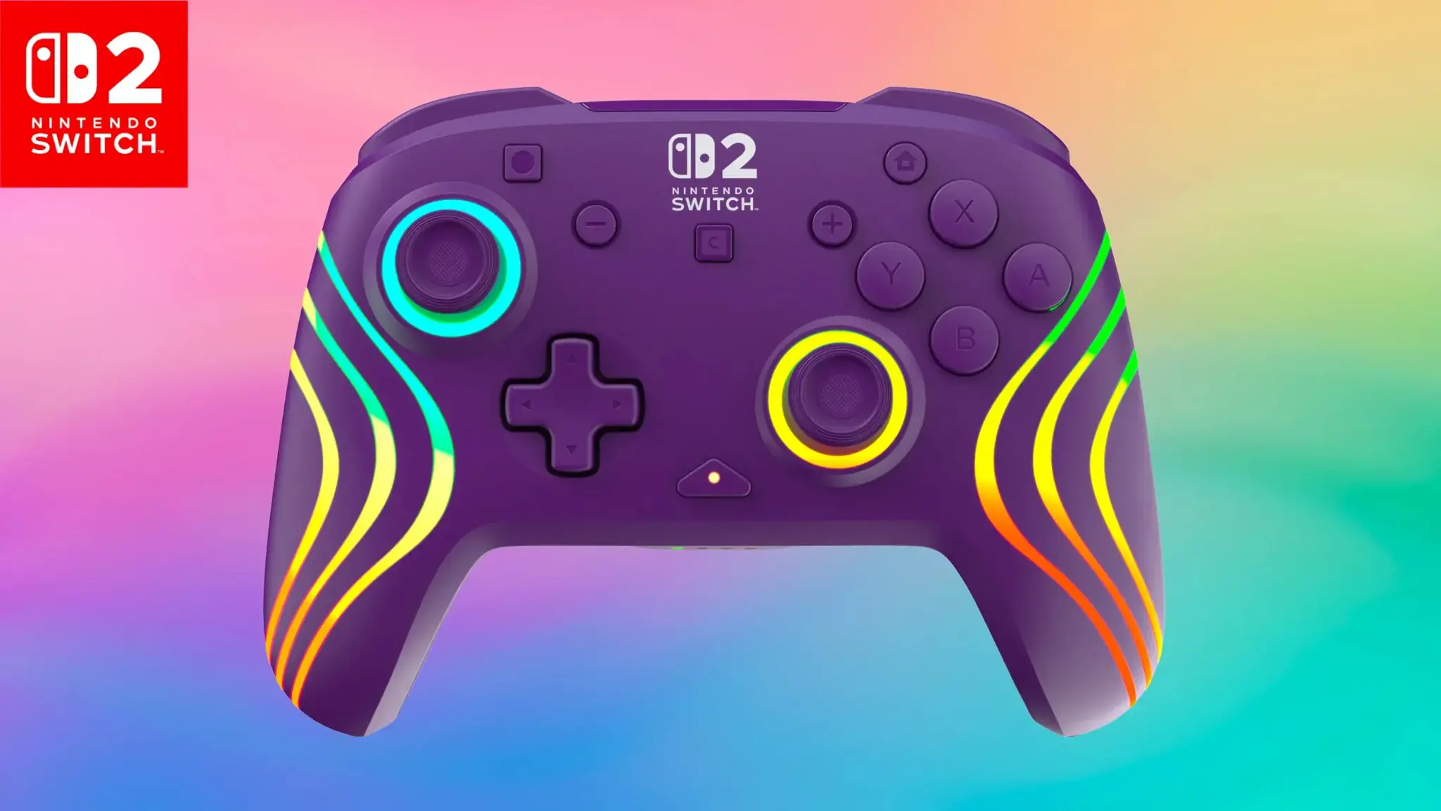 Turtle Beach wireless controller Afterglow Wave Nintendo Switch 2, violet