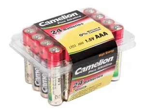 Camelion LR03-PB24 AAA/LR03, Plus Alkaline, 24 vnt.