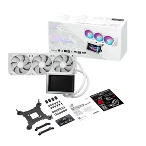 Asus ROG RYUO IV 360 ARGB Wht - all-in-one water cooling, 12 cm (white)