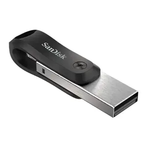 "SanDisk iXpand Flash Drive Go 256GB - USB3.0 + "Lightning" - skirtas "iPhone" ir "iPad"; EAN:619659169947