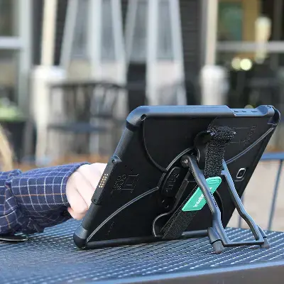 RAM Mounts GDS HandStand Tablet Hand Strap and Kick Stand, Tablet/UMPC, Passive holder, Indoor, Black