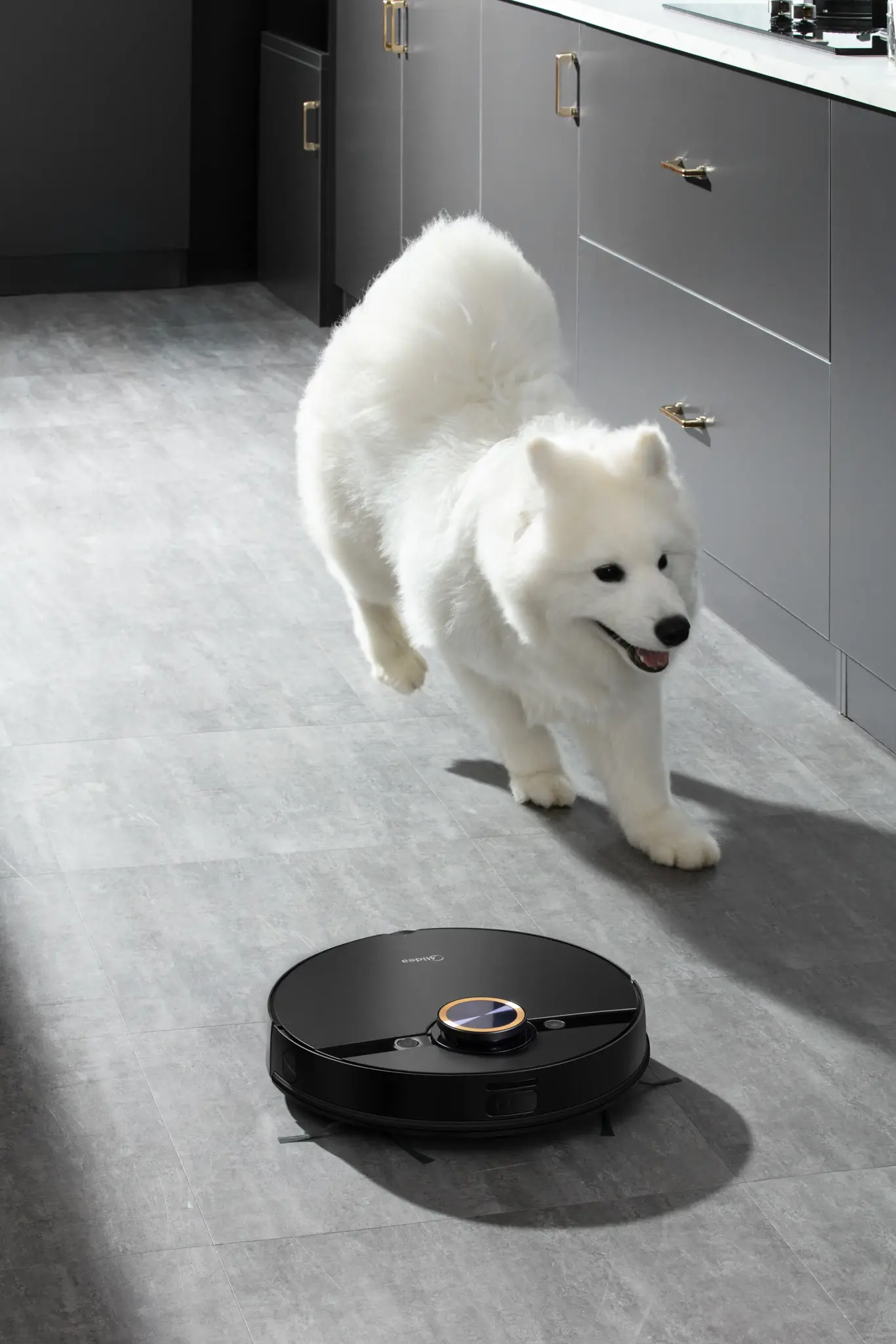 Dulkių siurblys-robotas Midea M7 pro, Juoda