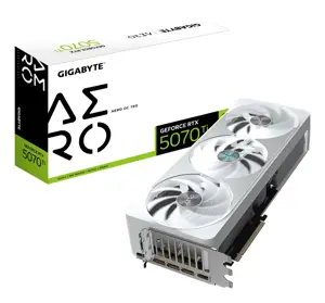 Vaizdo plokštė GIGABYTE GeForce RTX 5070 Ti 16 GB, GDDR7, GV-N507TAERO OC-16GD