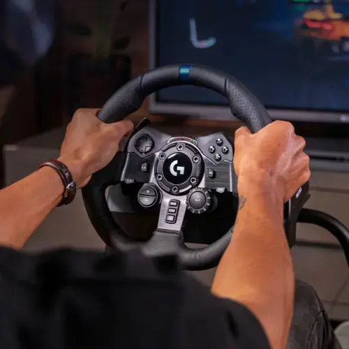 LOGITECH G923 lenktynių vairas ir pedalai PS4 ir kompiuteriui - Netaikoma - PLUGC - EMEA