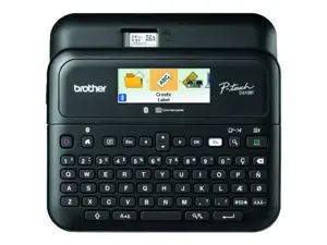 BROTHER PT-D610BT - ETIKEČIŲ SPAUSDINTUVAS KOMPIUTERIUI SU SPALVOTU EKRANU