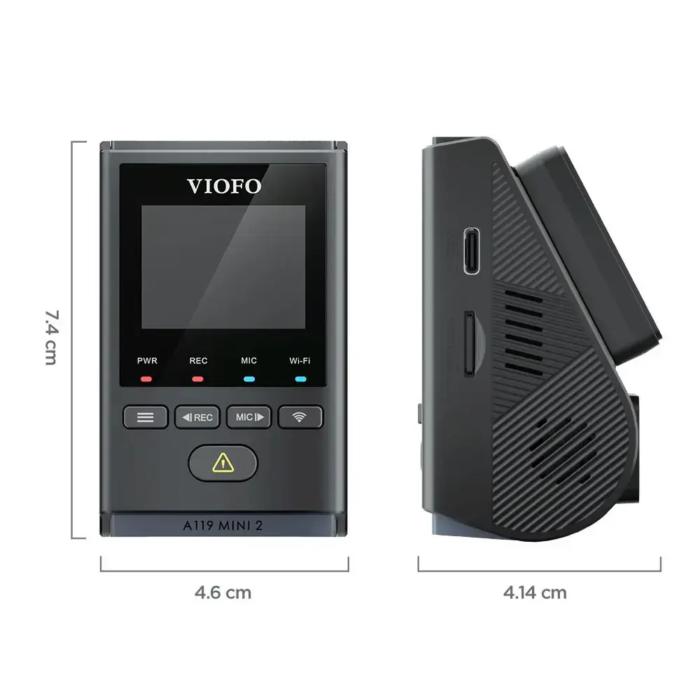 VIOFO A119 MINI 2-G GPS maršruto registratorius