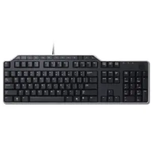 Klaviatūra : rusiška (QWERTY) "Dell KB-522" laidinė verslo multimedijos USB klaviatūra, juoda (rink…