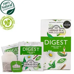 Ahmad Tea Natūrali arbata ''Digest'', vokeliuose, 20 vnt.