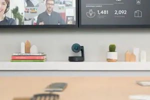 "Logitech Rally" kamera, 3840 x 2160 taškų, 60 kadrų per sekundę, 90°, 15x, juoda