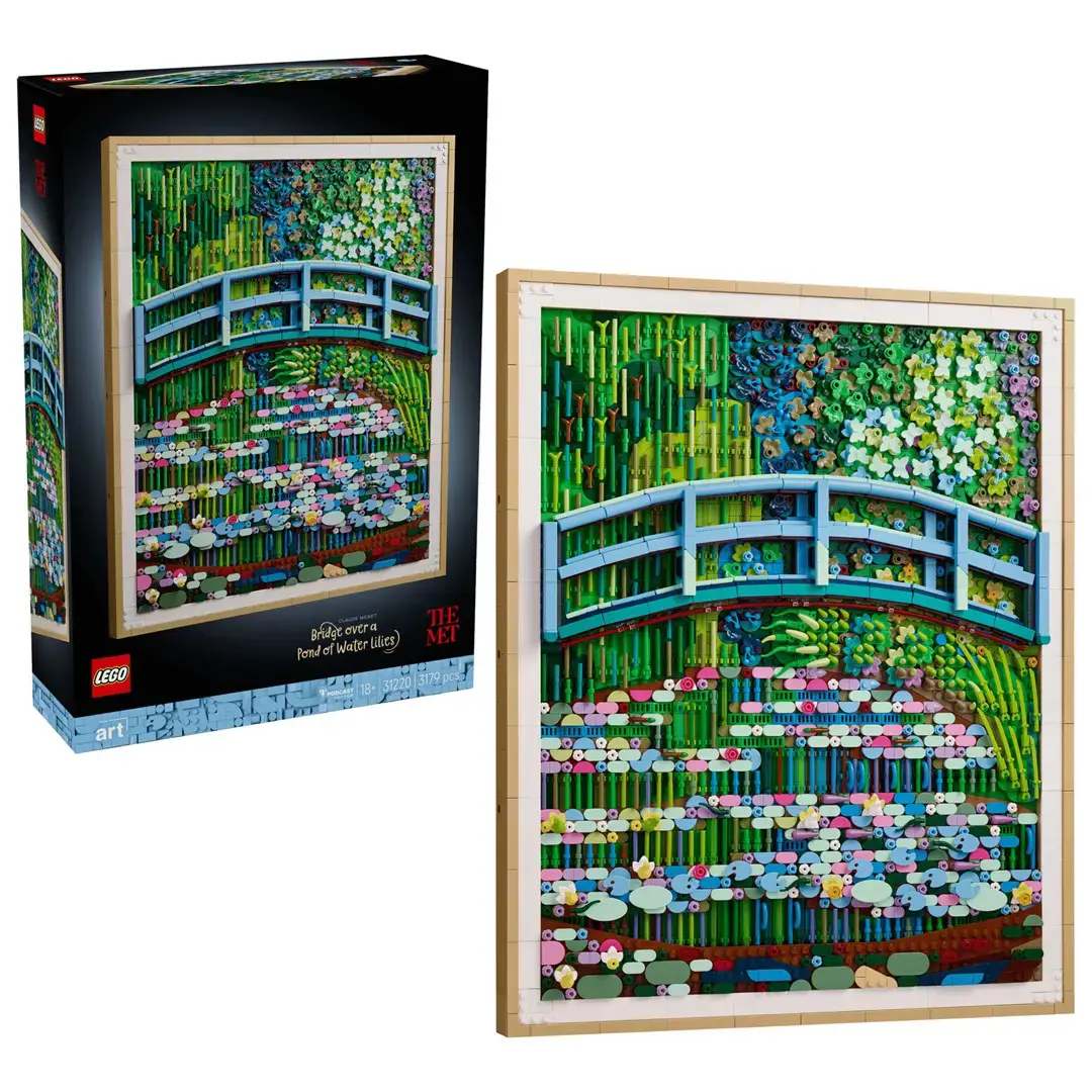 LEGO ART 31220 Claude Monet - Bridge over a Pond of Water Lilies