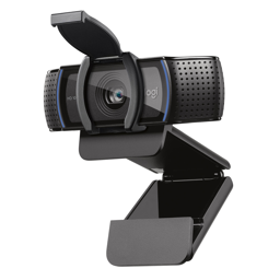 Logitech C920s Pro HD Webcam, 1920 x 1080 pixels, 30 fps, 720p,1080p, Privacy cover, 78°, USB
