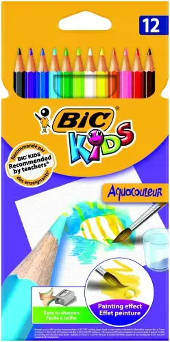 Bic spalvoti pieštukai Aquacouleur, 12 spalvų rinkinys 8575613