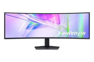 Samsung S95UC, 124.5 cm (49"), 5120 x 1440 pixels, DQHD, LCD, 5 ms, Black
