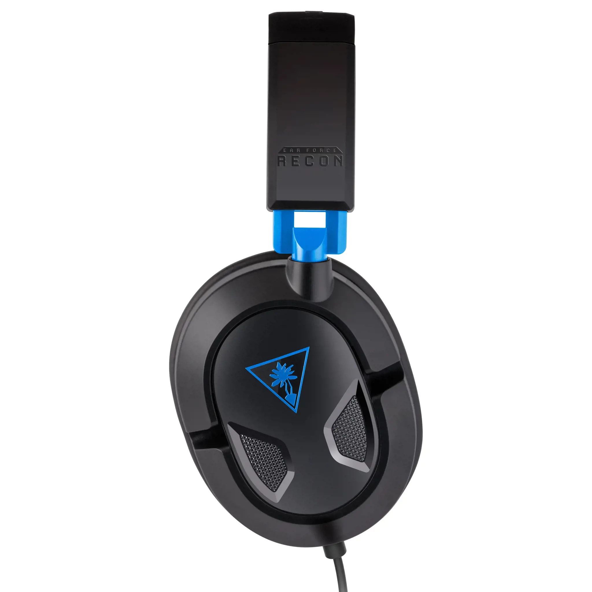 "Turtle Beach Recon 50P" žaidimų ausinės, skirtos "PS4 Pro", "PS4" ir "PS5", laidinės, žaidimų, 20-20000 Hz, 530,7 g, ausinės, juodos, mėlynos